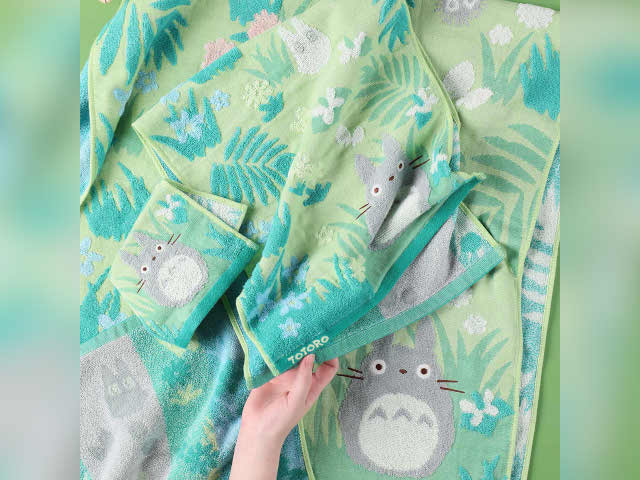 Studio Ghibli releases new “Butterflies in the Forest” Totoro
towels