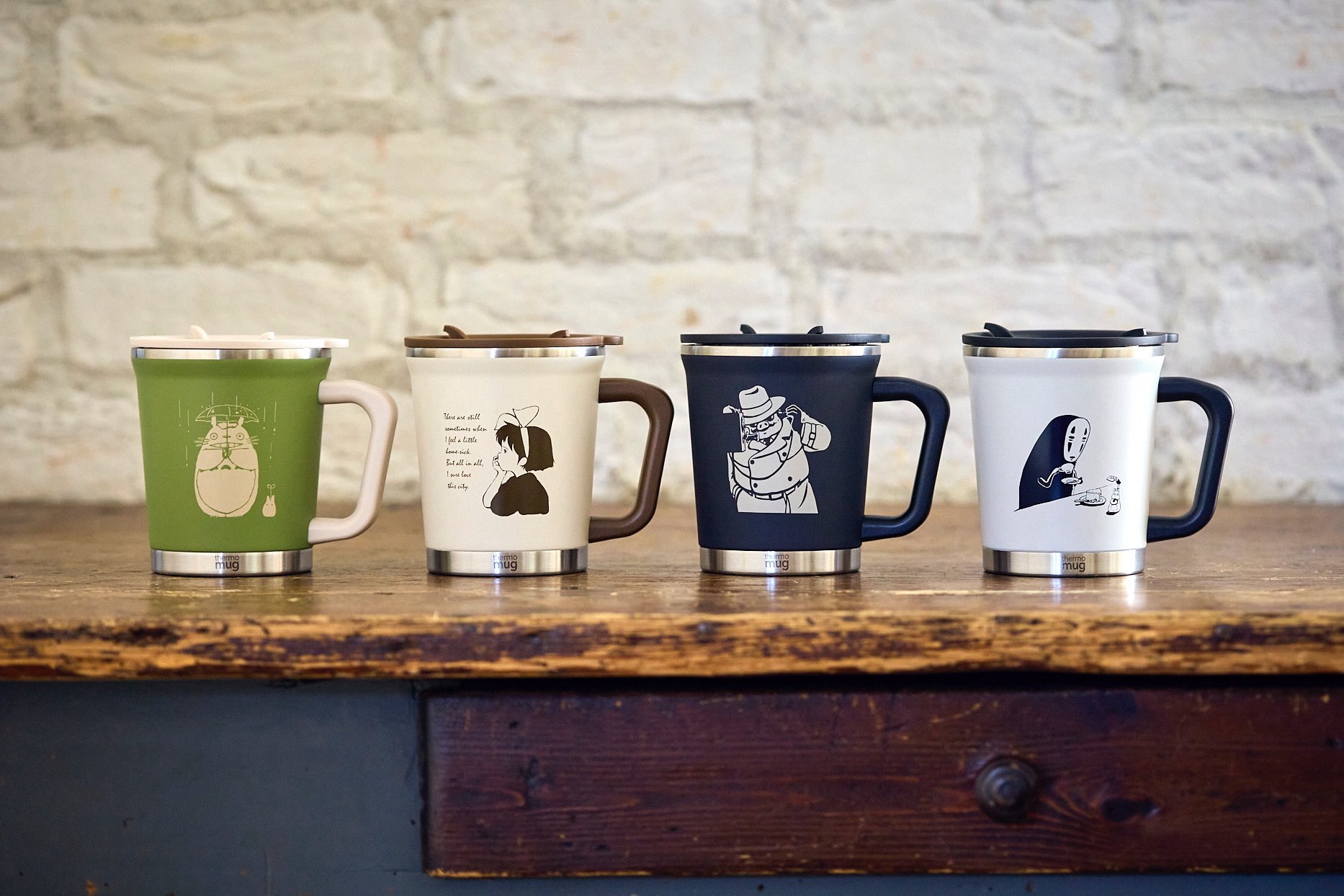 Studio Ghibli releases new mug tumblers featuring anime movie
characters