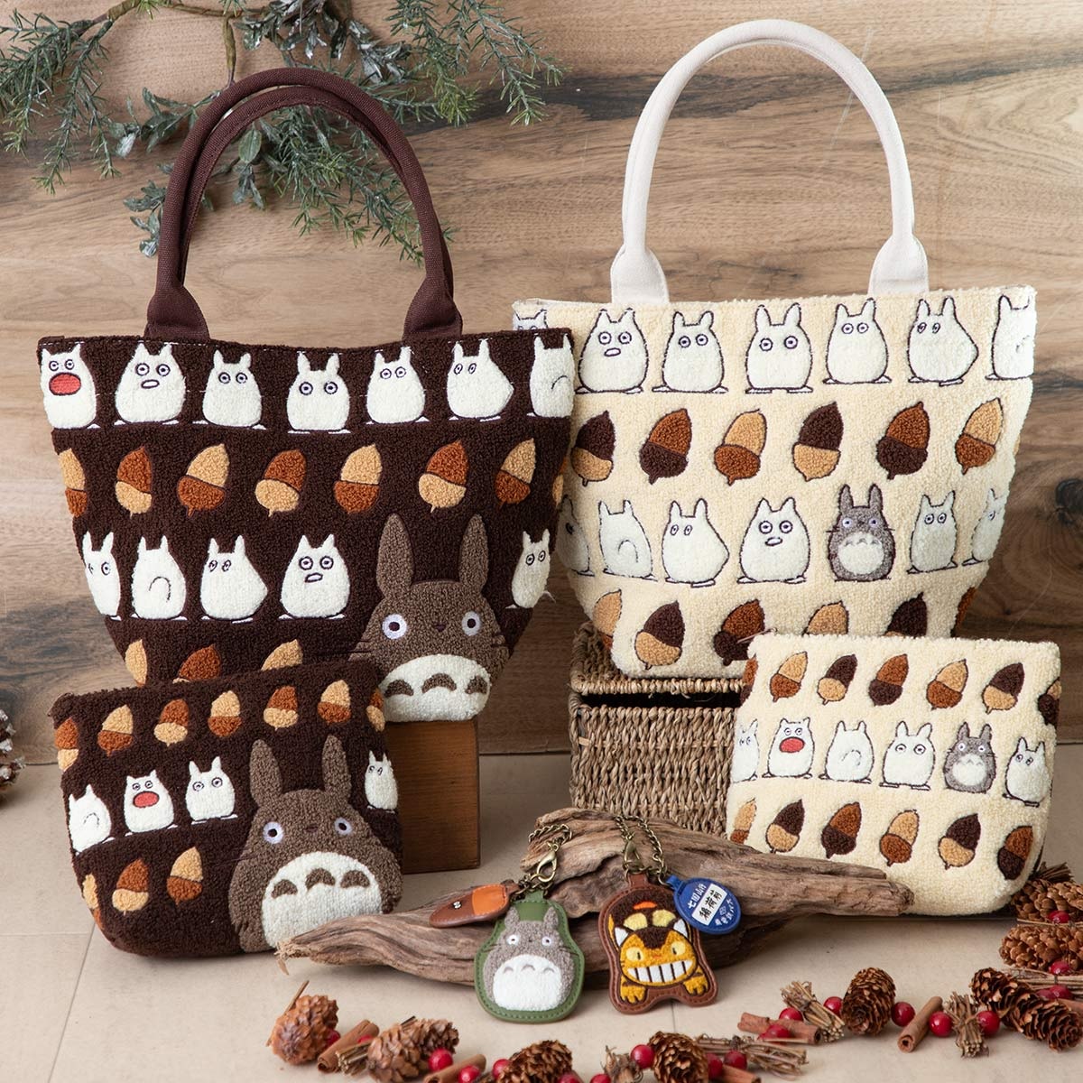 Adorable Totoro embroidered bags return with anti-reselling