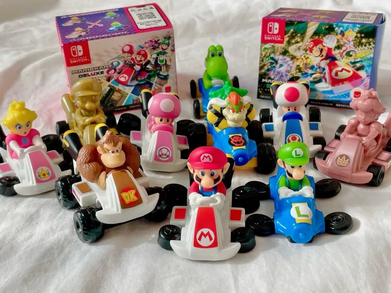 Super Mario Plush/MarioKart store Toy Bundle