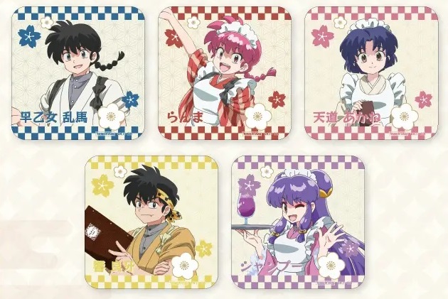 Ranma 1/2 Cafe opening in three Japanese cities, features food