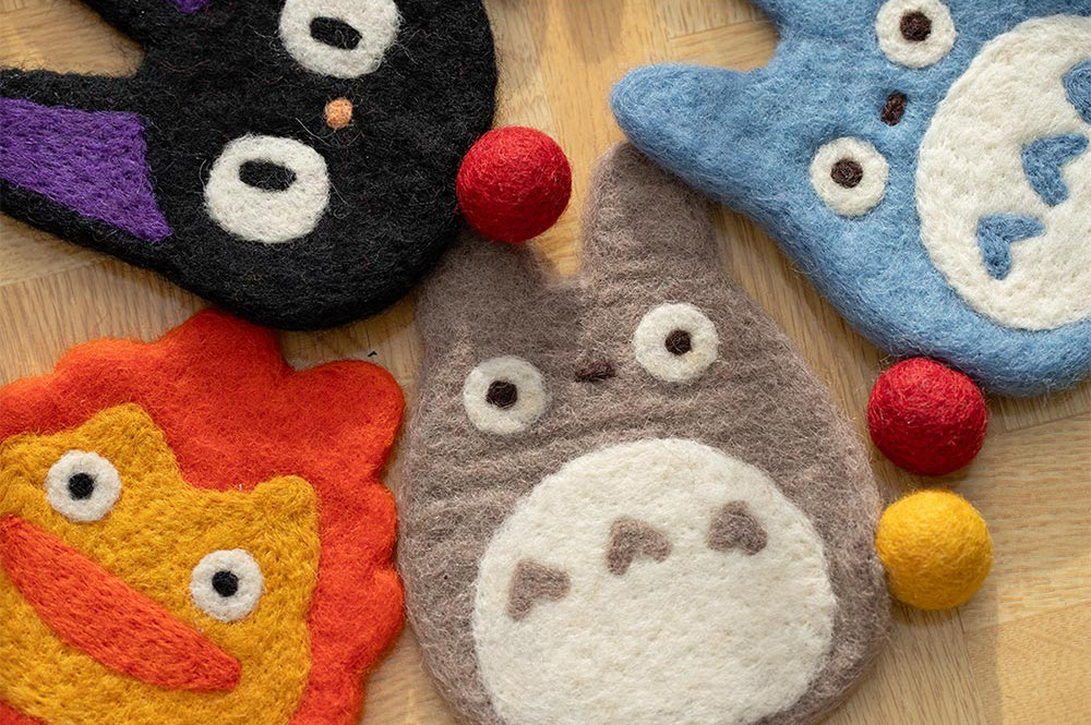 Studio-Ghibli-wool-coaster-My-