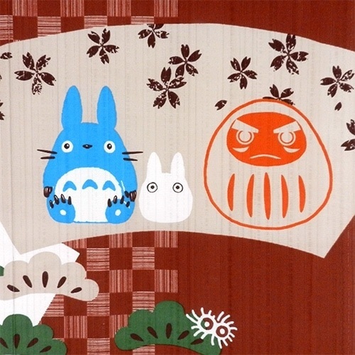 所ジョージ　となりのトコロのNISSEKI ONE UP CARDトコロライト Special Totoro good-luck noren tapestries usher good fortune and