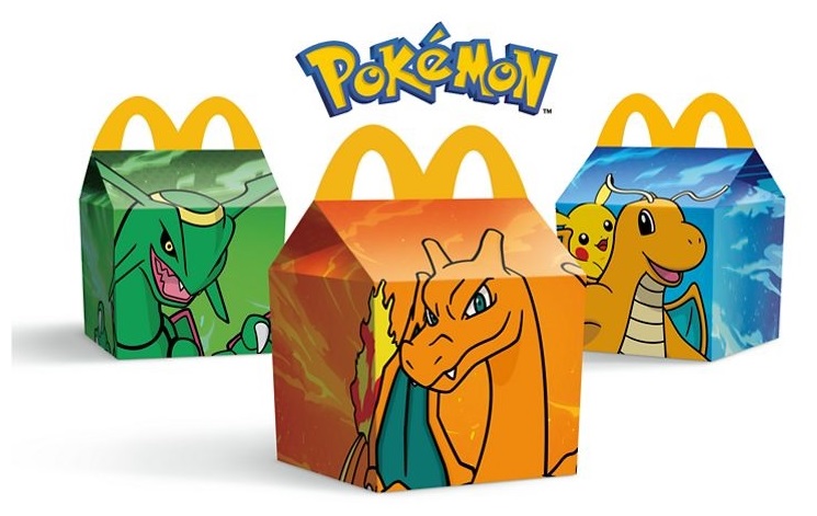 McDonald's launches Pokémon Happy Meals in the U.S., not Japan.