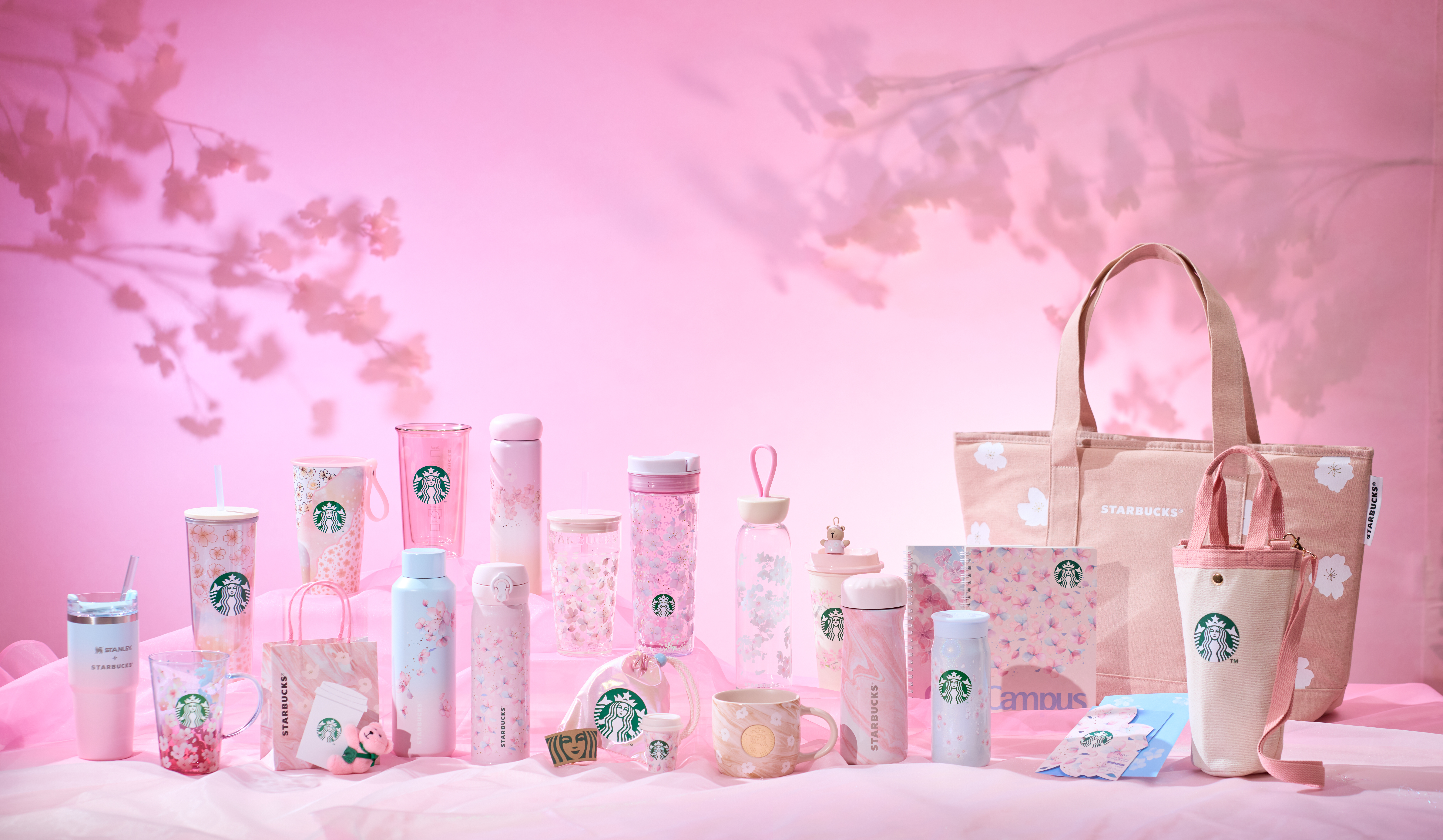 Starbucks Japan reveals new sakura drinkware collection, inspired