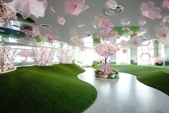 Tokyo’s indoor Tenbou-Park Sakura Festival is perfect for those with pollen allergies