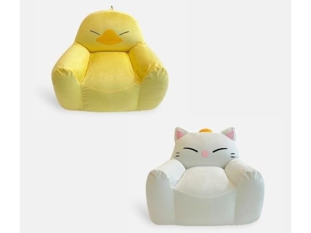 Final Fantasy Fat Chocobo and Moogle chairs — perfect for when you need to recover real-world HP