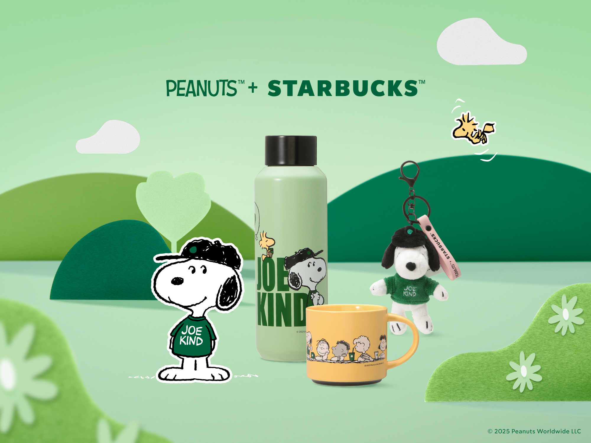 Starbucks x Peanuts collaboration brings Joe Kind Snoopy to Japan with ...