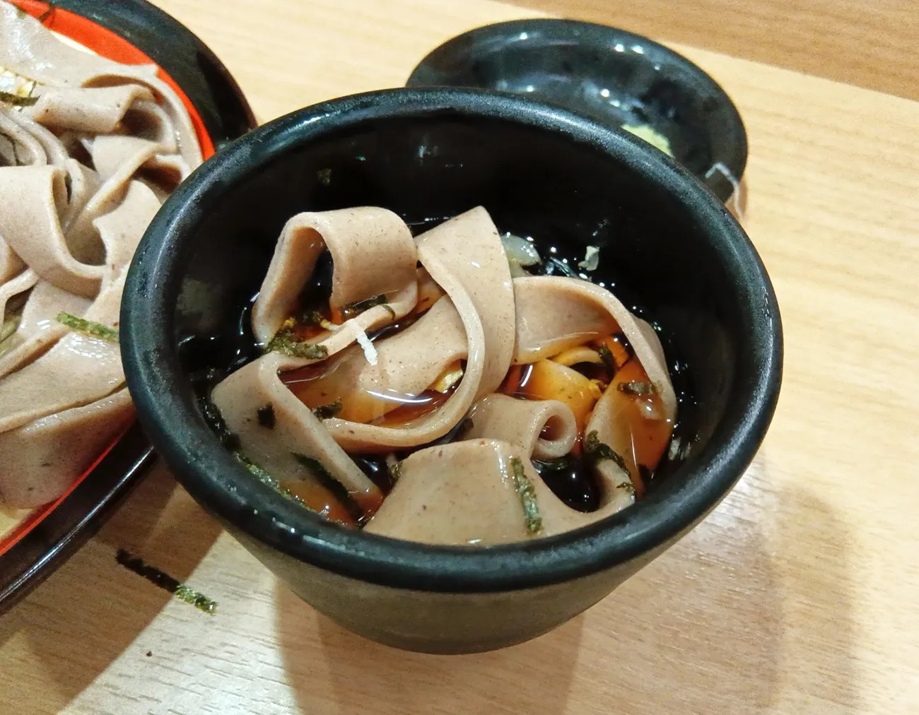 Japanese restaurant chain serves up super thick soba noodles in