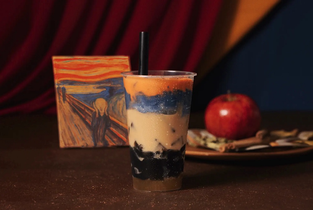 Cafe turns Japan's most beautiful paintings into beautiful shaved
