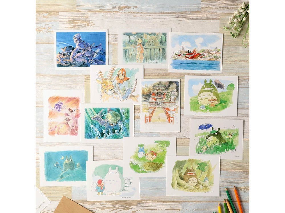Ghibli anime art greeting cards are a canvas to tell friends and family how and why you care【Pics】