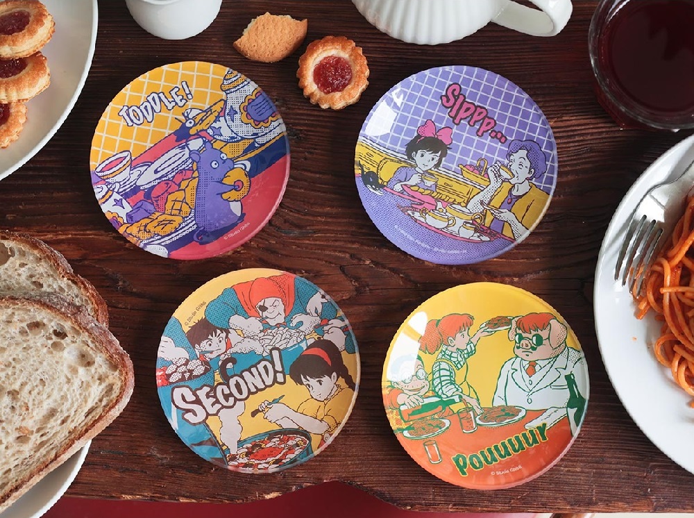 Ghibli glass mini plates let you admire the studio's anime food