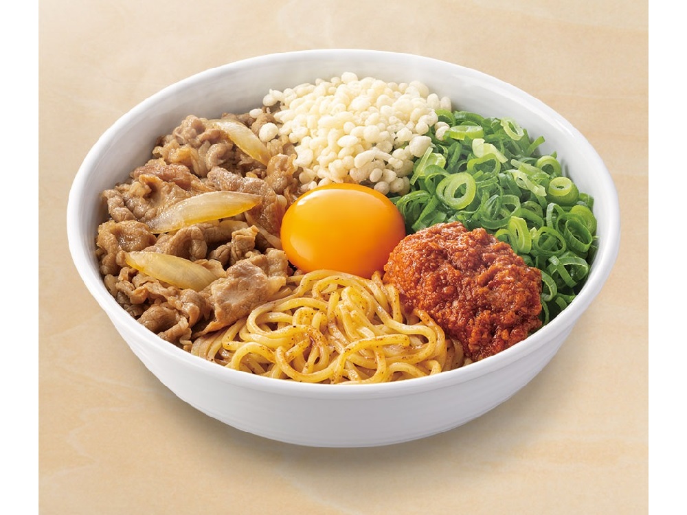 Beef bowl king Yoshinoya to start serving ramen this summer with new beefy mazesoba