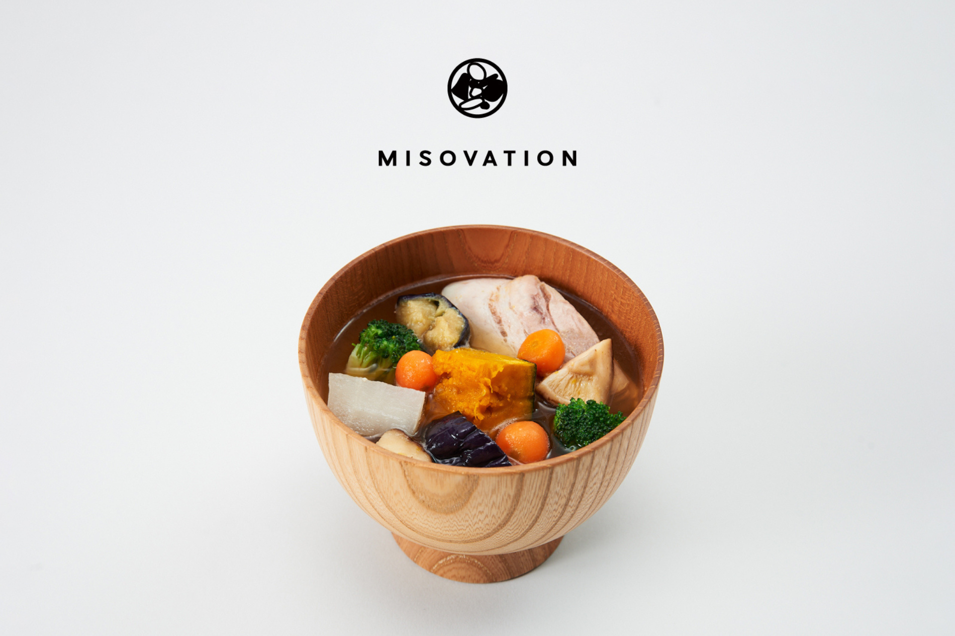 Miso soup as a full meal developed as the next evolution of the traditional side dish