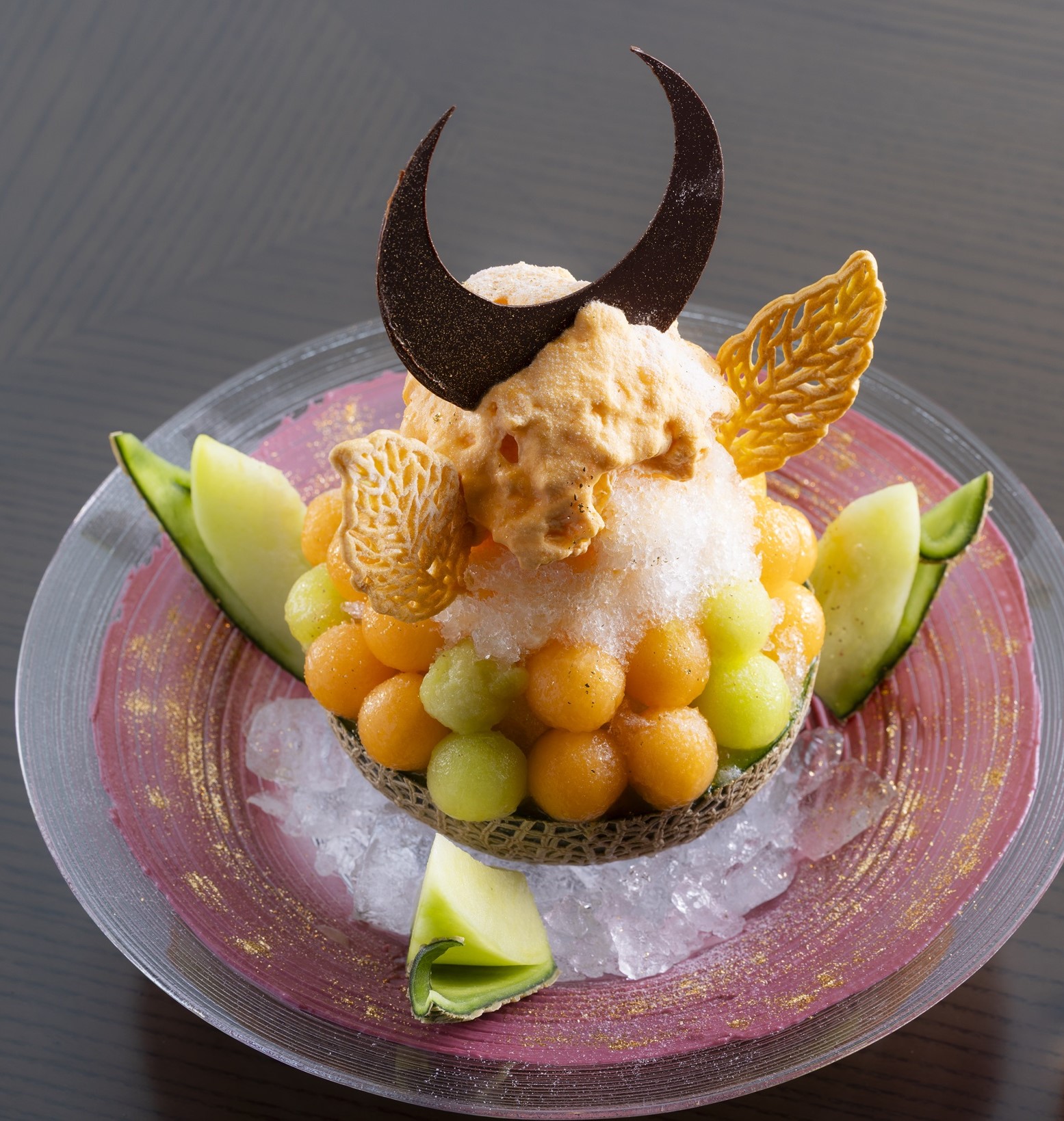 Hotel in Osaka offering shaved ice based on historical Japanese