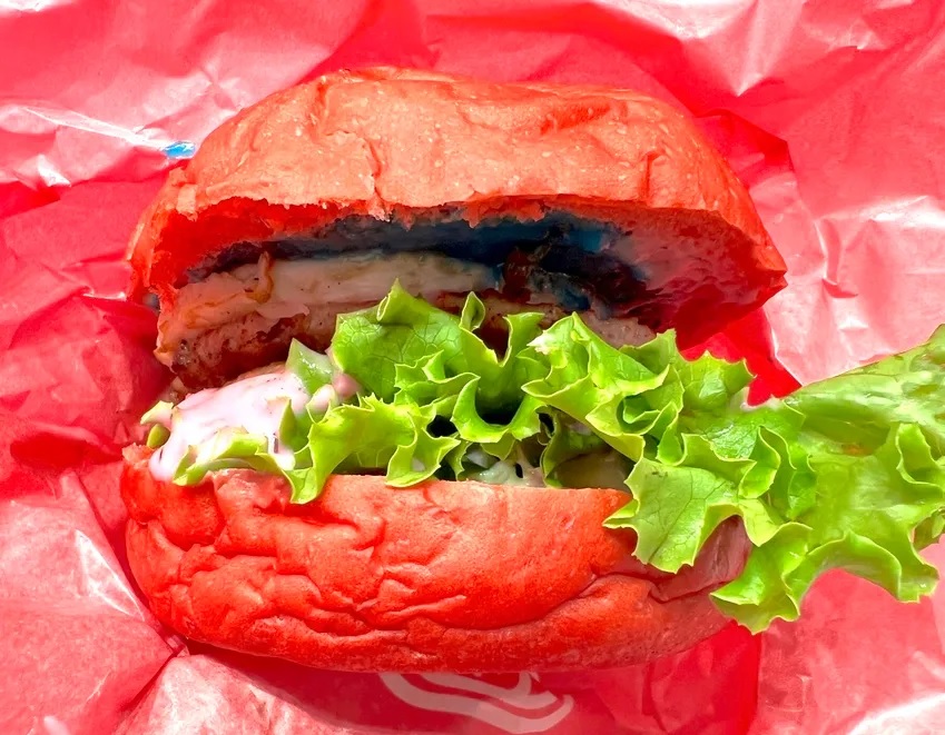 Japan's super colorful Super Sentai Burger is here, but can this