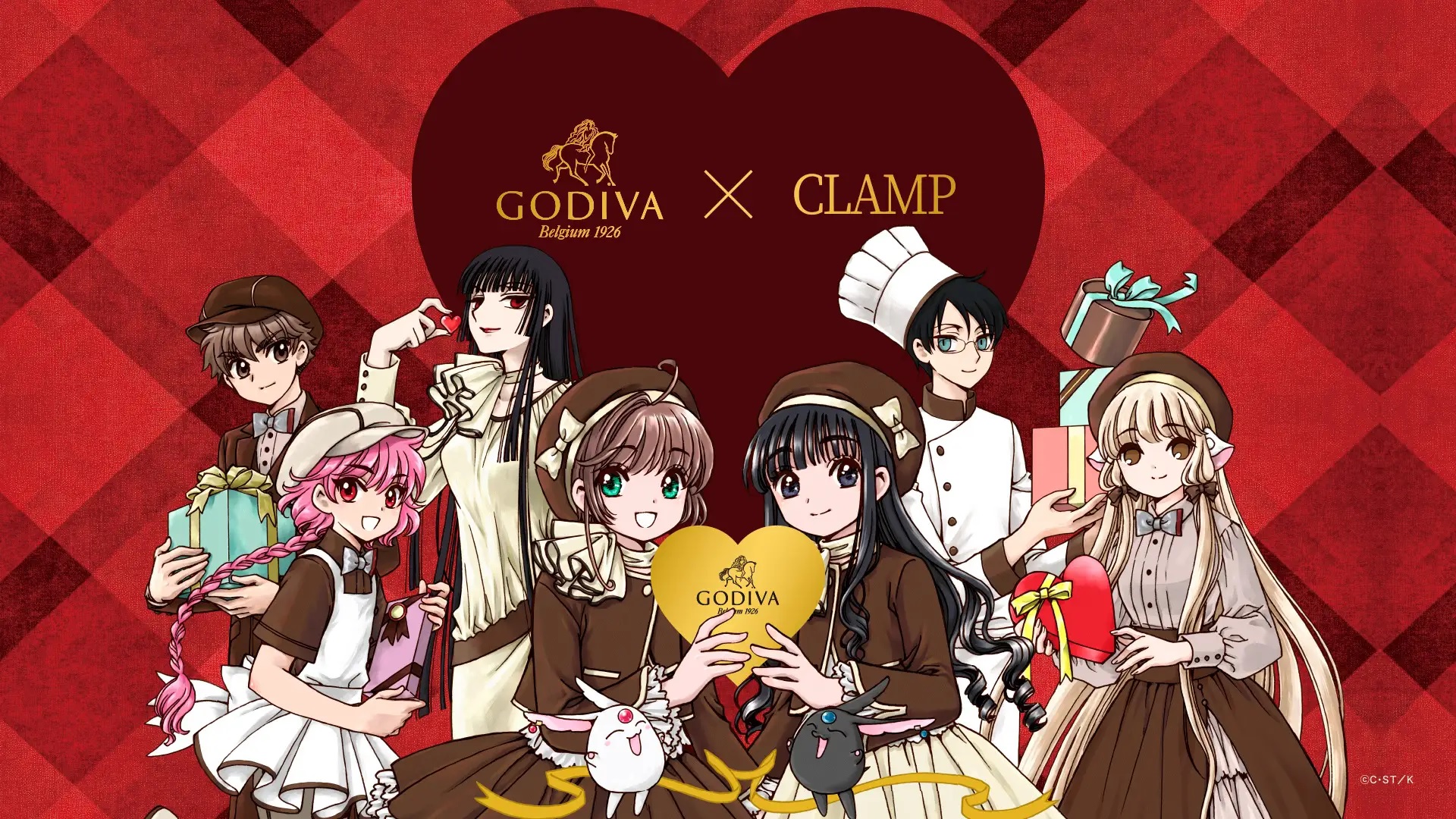 Manga legends Clamp reveals new Godiva Japan chocolate and merch
