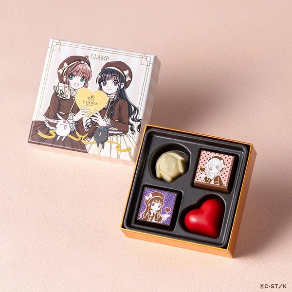Manga legends Clamp reveals new Godiva Japan chocolate and merch