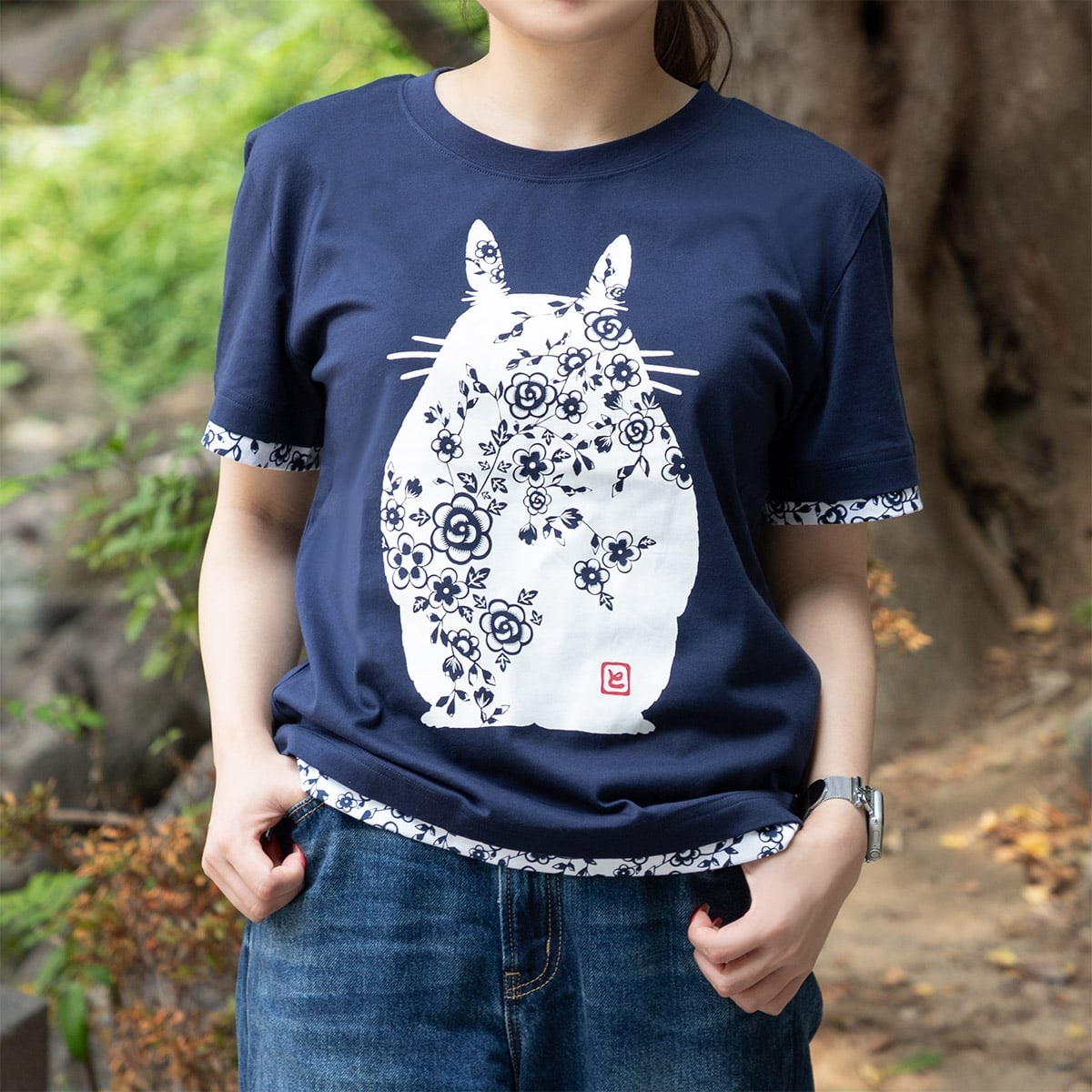 Chinese papercutting Totoro T-shirts make their way to Japan