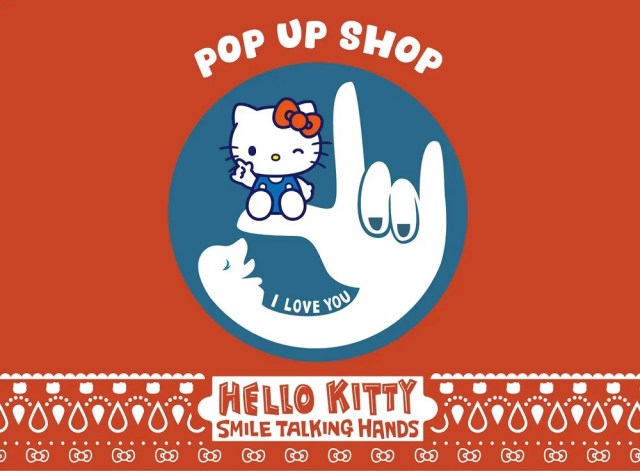 Hello Kitty learns sign language in newest friendship with Japanese artist Hello Kitty learns sign language in newest friendship with Japanese artist