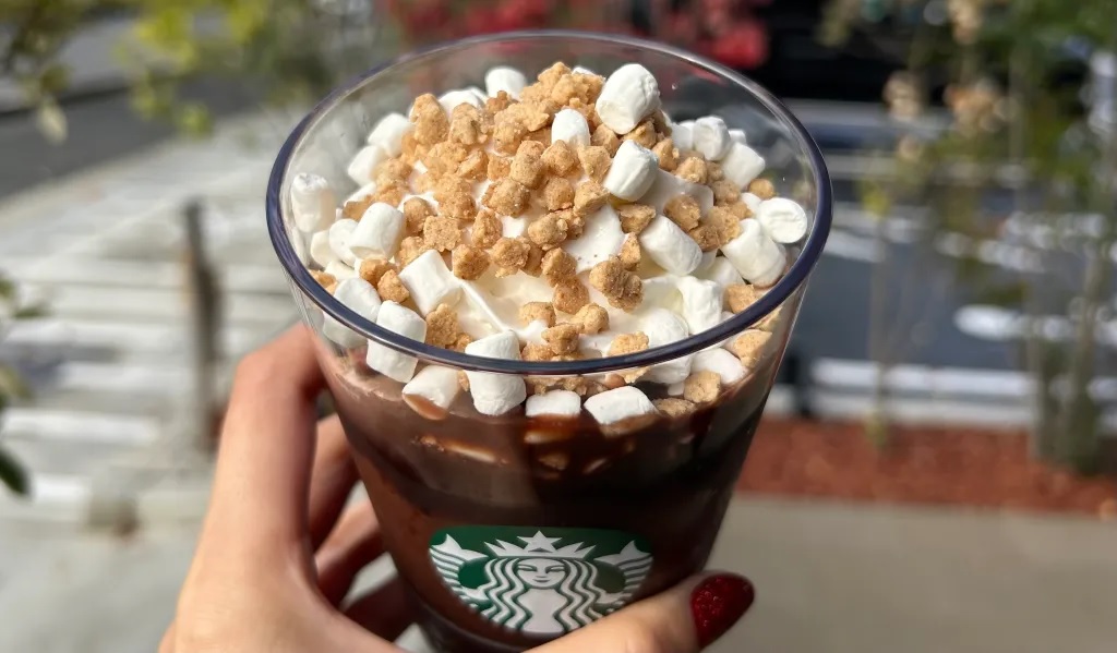 Starbucks Japan's new S'mores Frappuccino has something extra, but