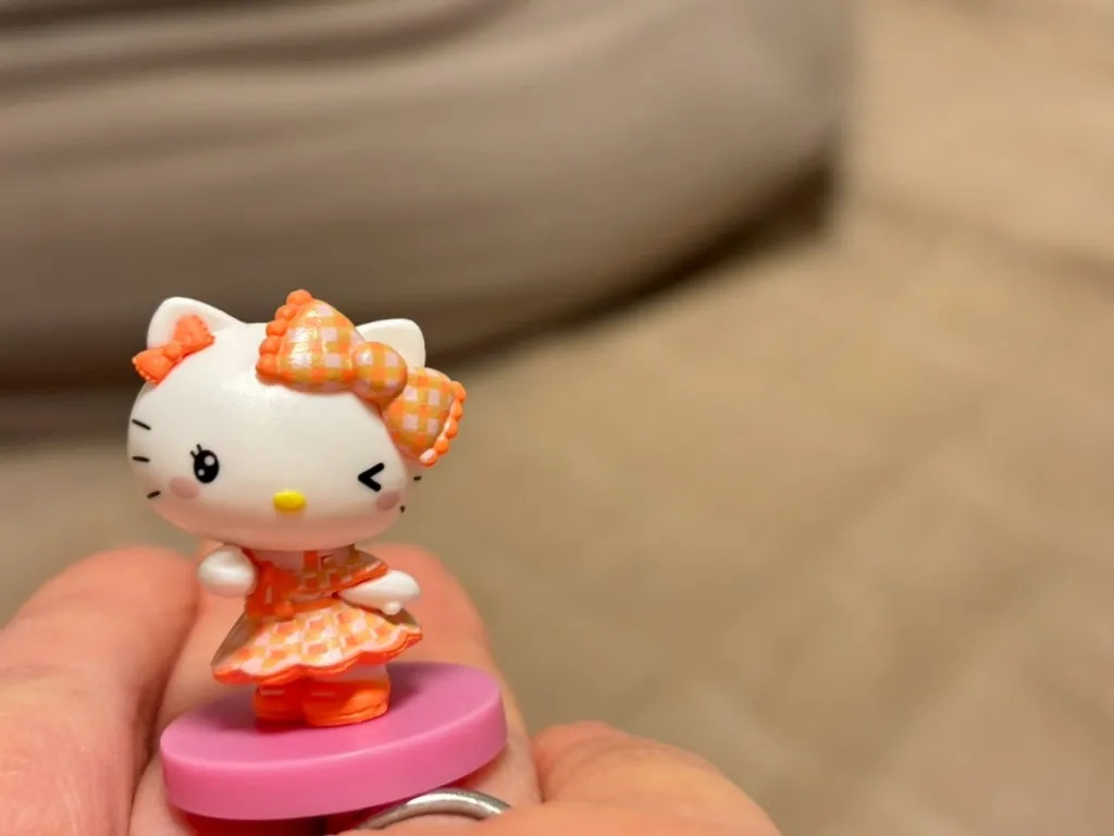 Hello Kitty Choco Egg figures are an adorable trip through three