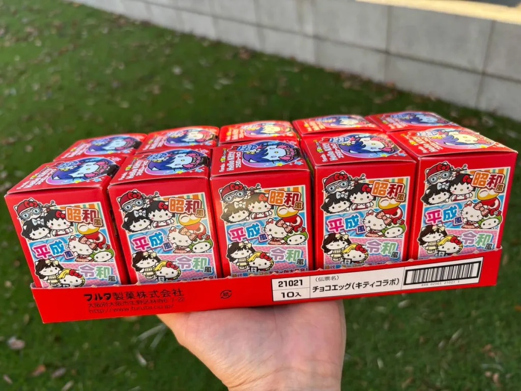 Hello Kitty Choco Egg figures are an adorable trip through three