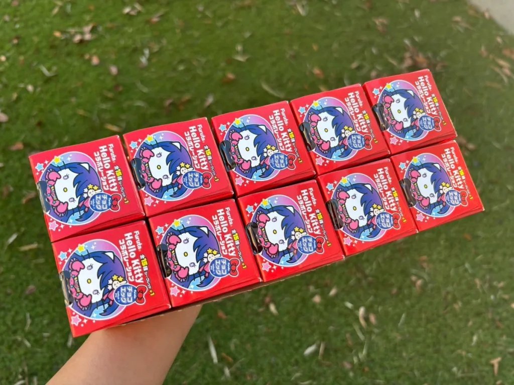 Hello Kitty Choco Egg figures are an adorable trip through three