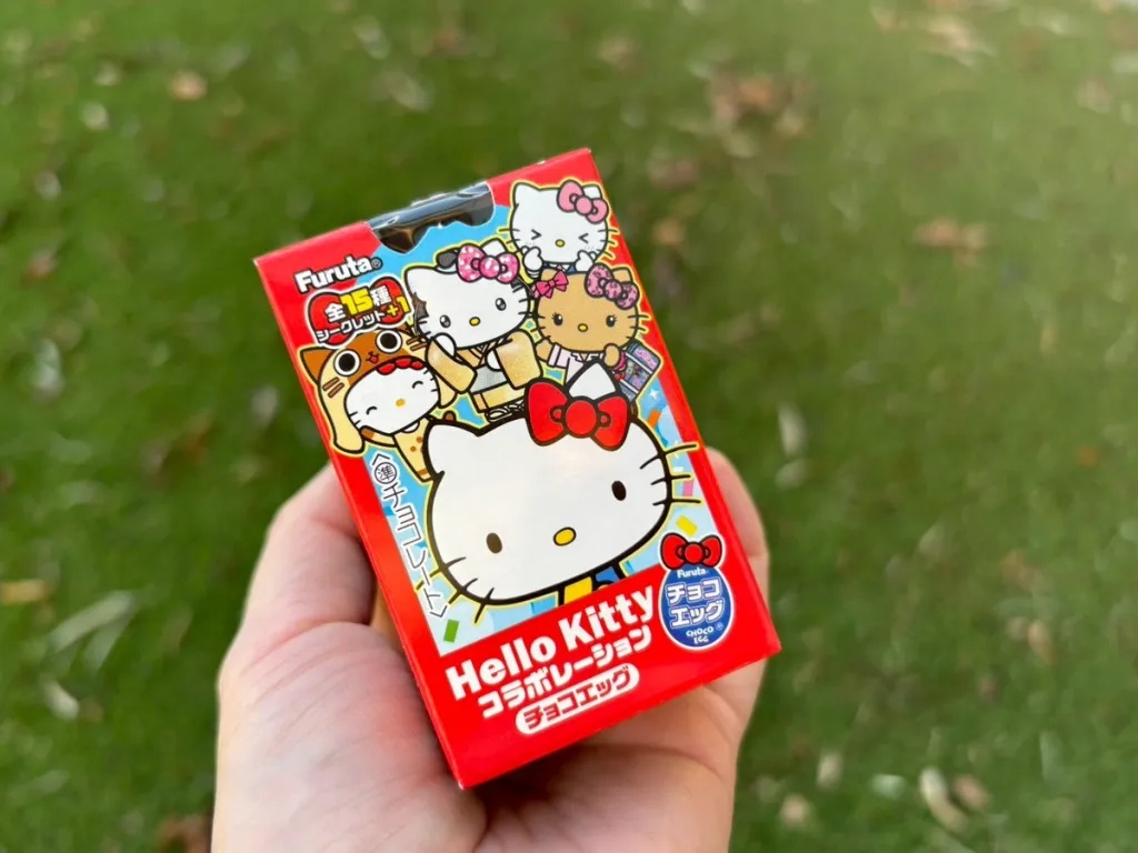 Hello Kitty Choco Egg figures are an adorable trip through three