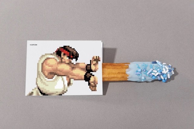 Street Fighter Hadouken Churros to be launched and eaten in Tokyo, Okami pudding on offer too