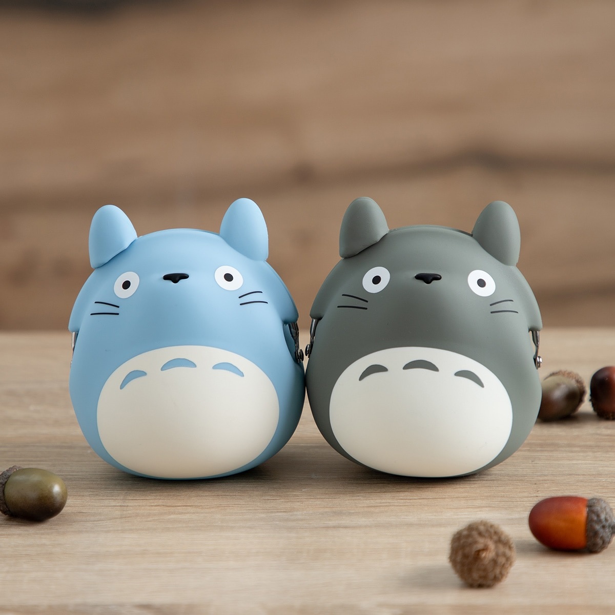 Totoro gamaguchi pouches will hold whatever you want them to, but