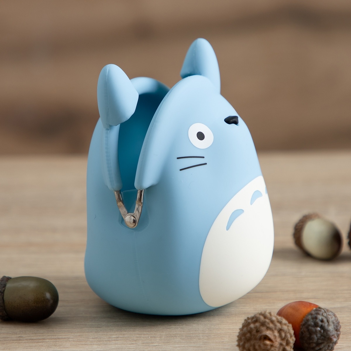 Totoro gamaguchi pouches will hold whatever you want them to, but