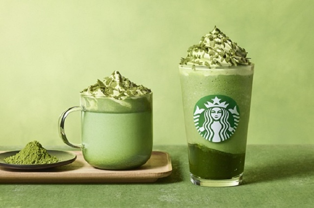 Ultra-premium matcha, koji rice mold star in Starbucks Japanese New Year’s Frappuccino and drinks