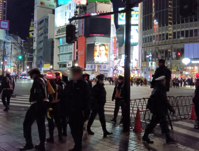 What did Shibuya really look like after the crowds on New Year’s Day?