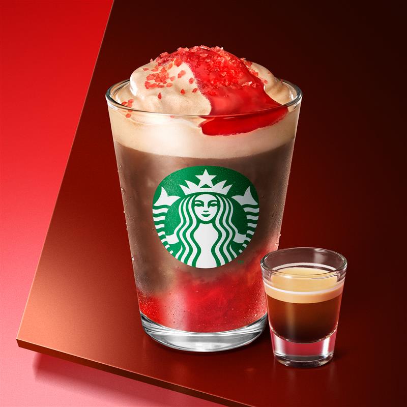 Starbucks Japan releases new Frappuccino and latte for Valentine's