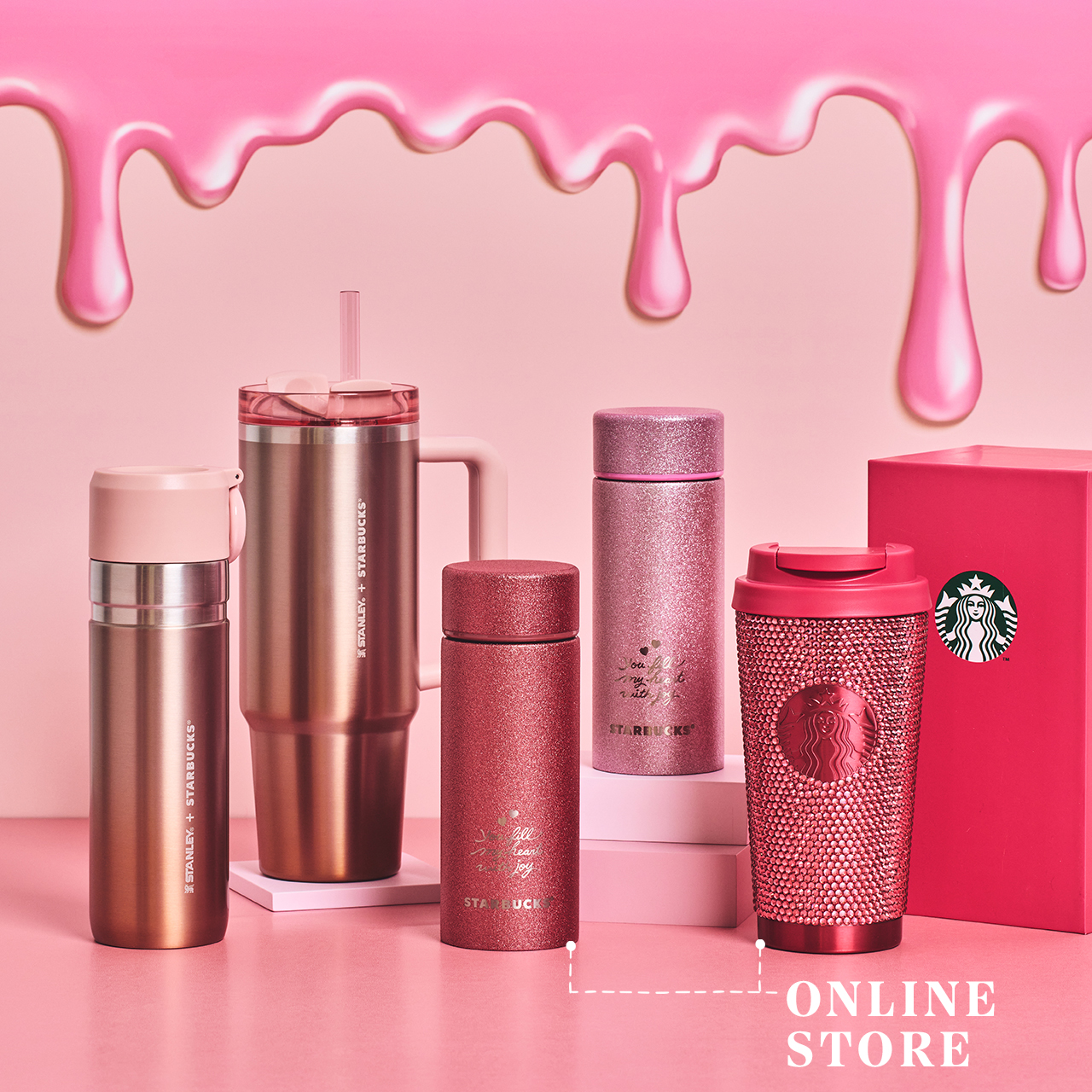 Starbucks Japan releases new drinkware and goods for Valentine's