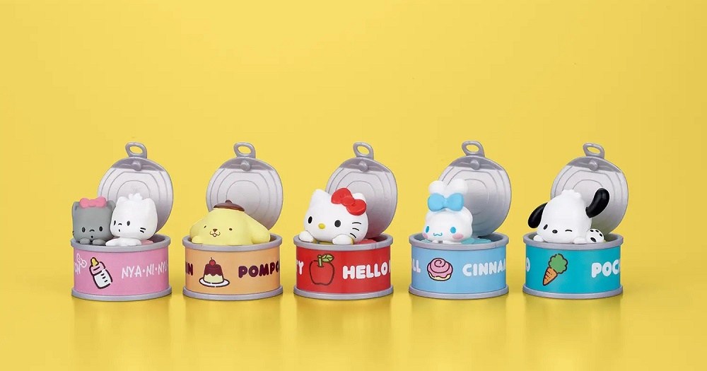 Canned cuteness as Hello Kitty and friends kick off Can Chara capsule ...