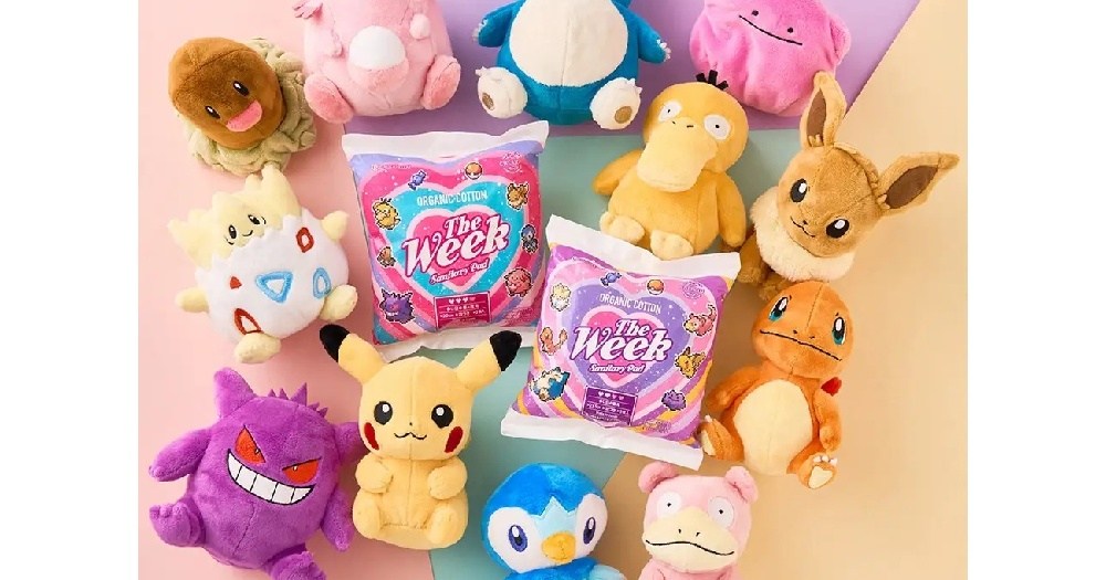 Pokémon menstrual pads appear in Japan【Photos】