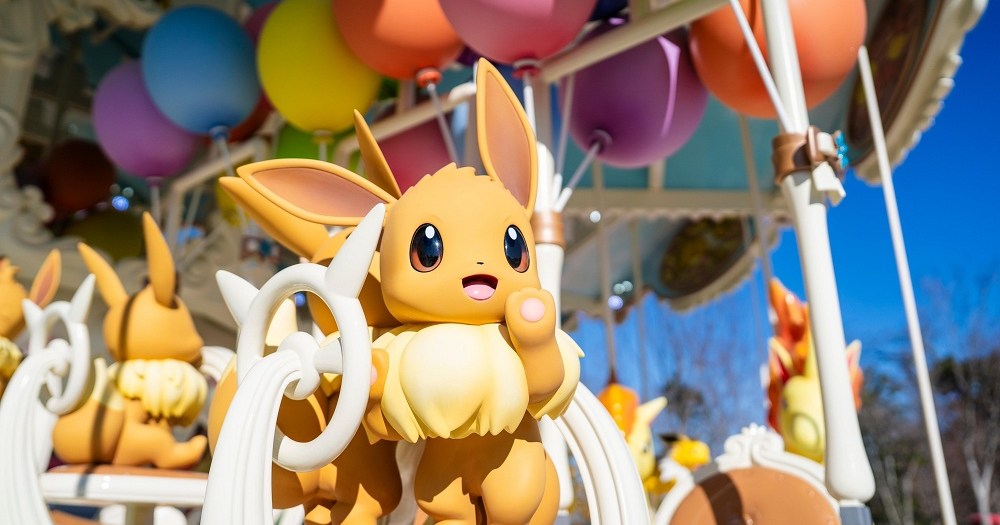 Japan’s Poképark Kanto Pokémon theme park area shows first attraction photos