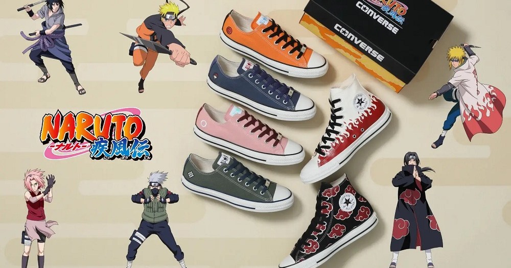 Wearable salutes to six iconic characters from the shonen ninja saga.