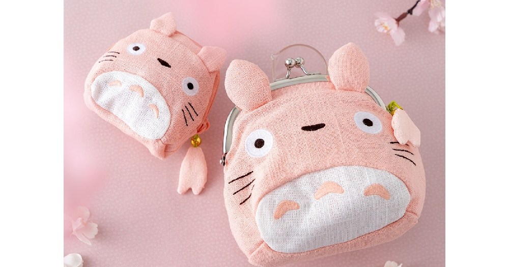 Totoro is tickled pink, and so are we.
