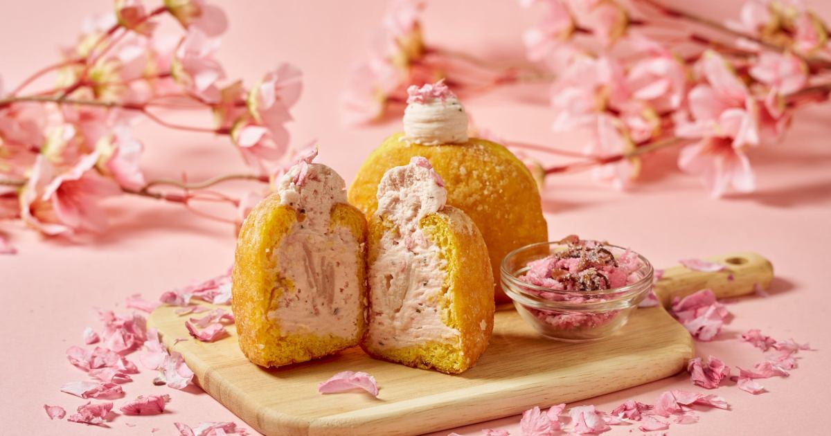 Uni Donuts are pretty in pink for a limited-time spring sakuramochi flavor