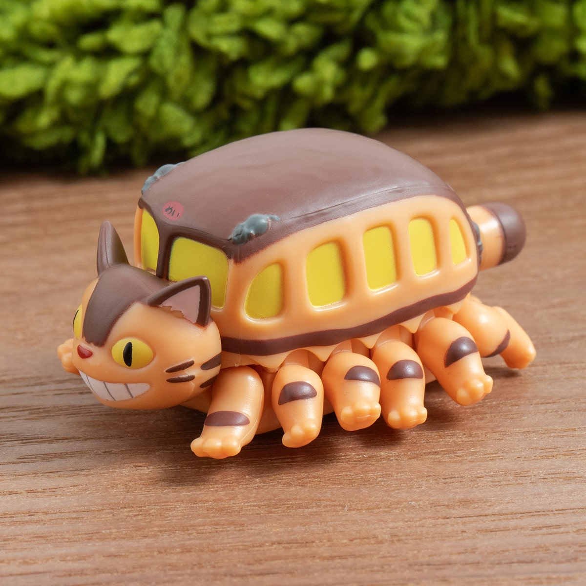 ストラップ Nekobus tail key charm Studio Ghibli releases Catbus pullback keychain that runs like the