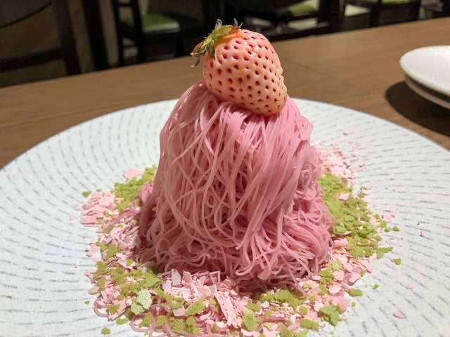 Tokyo teahouse serves up a sakura matcha dessert you won’t find anywhere else