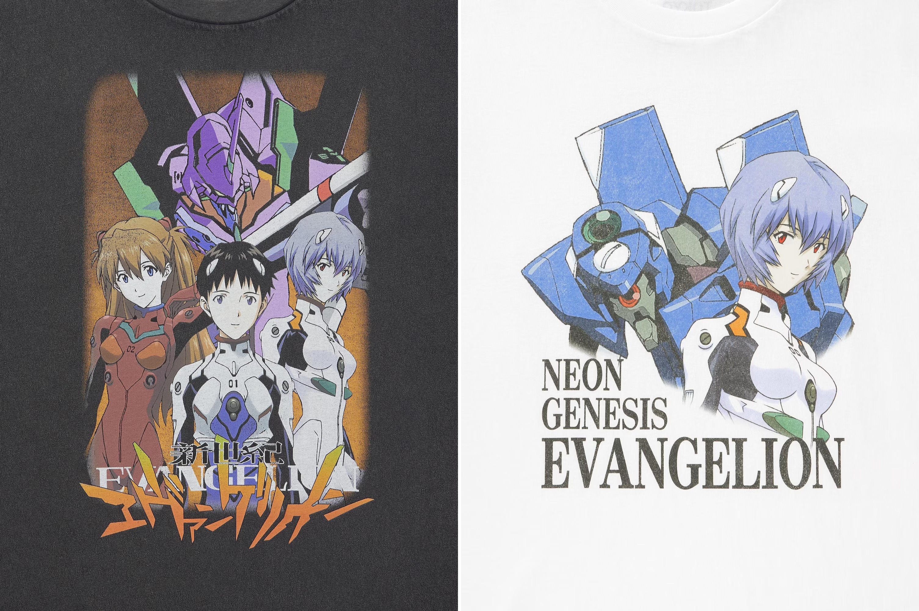 Retro-style Evangelion T-shirts coming to Uniqlo sister brand GU[Photos]