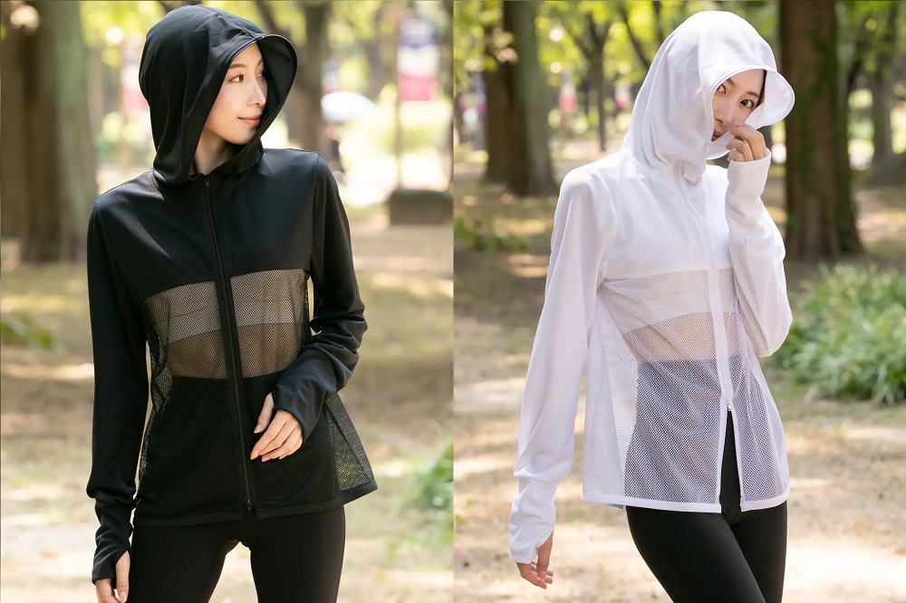 Japan's full-facemask Ninja Parka still lets you eat ice cream