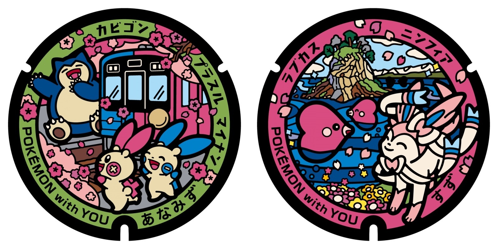 Brand-new Pokémon manhole covers coming to help the recovery of a disaster-stricken part of Japan