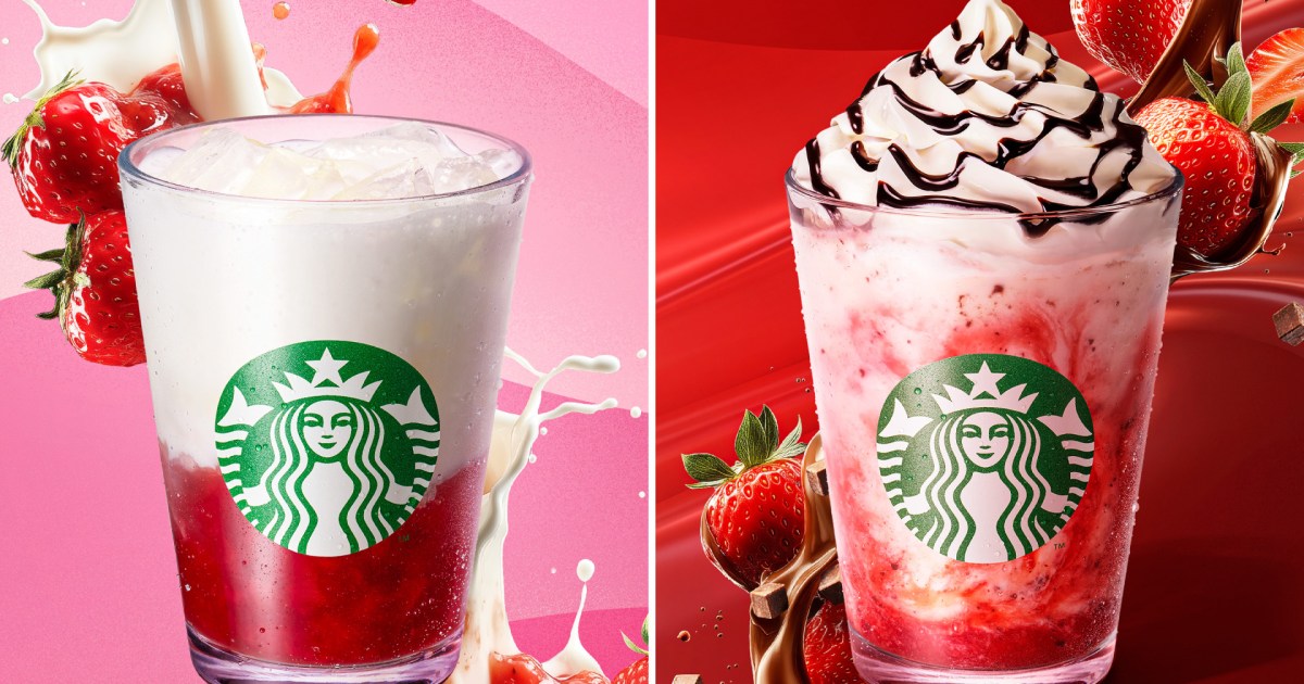 Starbucks Japan releases two new “chunky” drinks… and matching gel designs for our nails