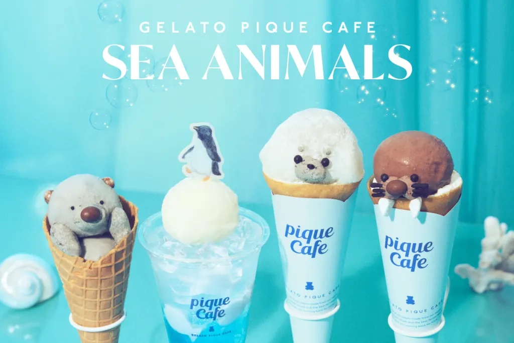 Extra-cute Sea Animal crepes come to Japan’s cafe chain born from a sweet fashion brand