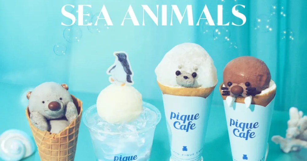 Extra-cute Sea Animal crepes come to Japan’s cafe chain born from a sweet fashion brand